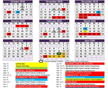 Academic Calender